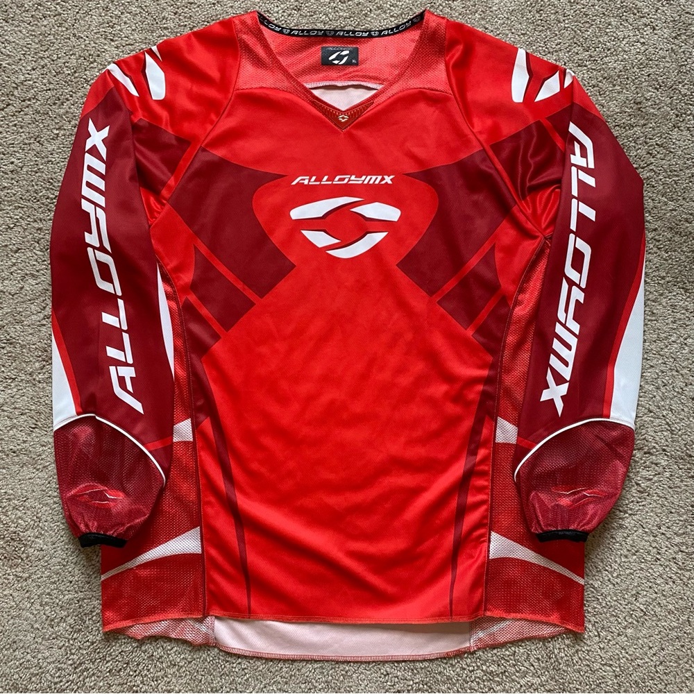 Alloy MX Motocross Long Sleeve Riding Jersey